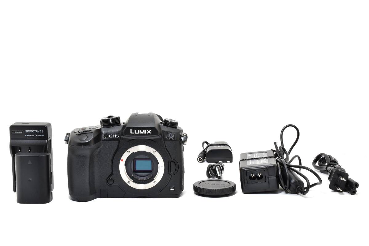 ■実用品■ PANASONIC パナソニック ルミックス GH5 DC-GH5-K ミラーレス一眼カメラ #C967