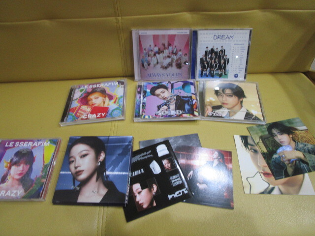 CD DVD BD K-POP 50個 SEVENTEEN THE BOYS CNBLUE LESSERAFIM DREAM STRAYKIDS ITZY TREASURE SHINEE 他 韓国アイドル 韓国 ジャンク 2