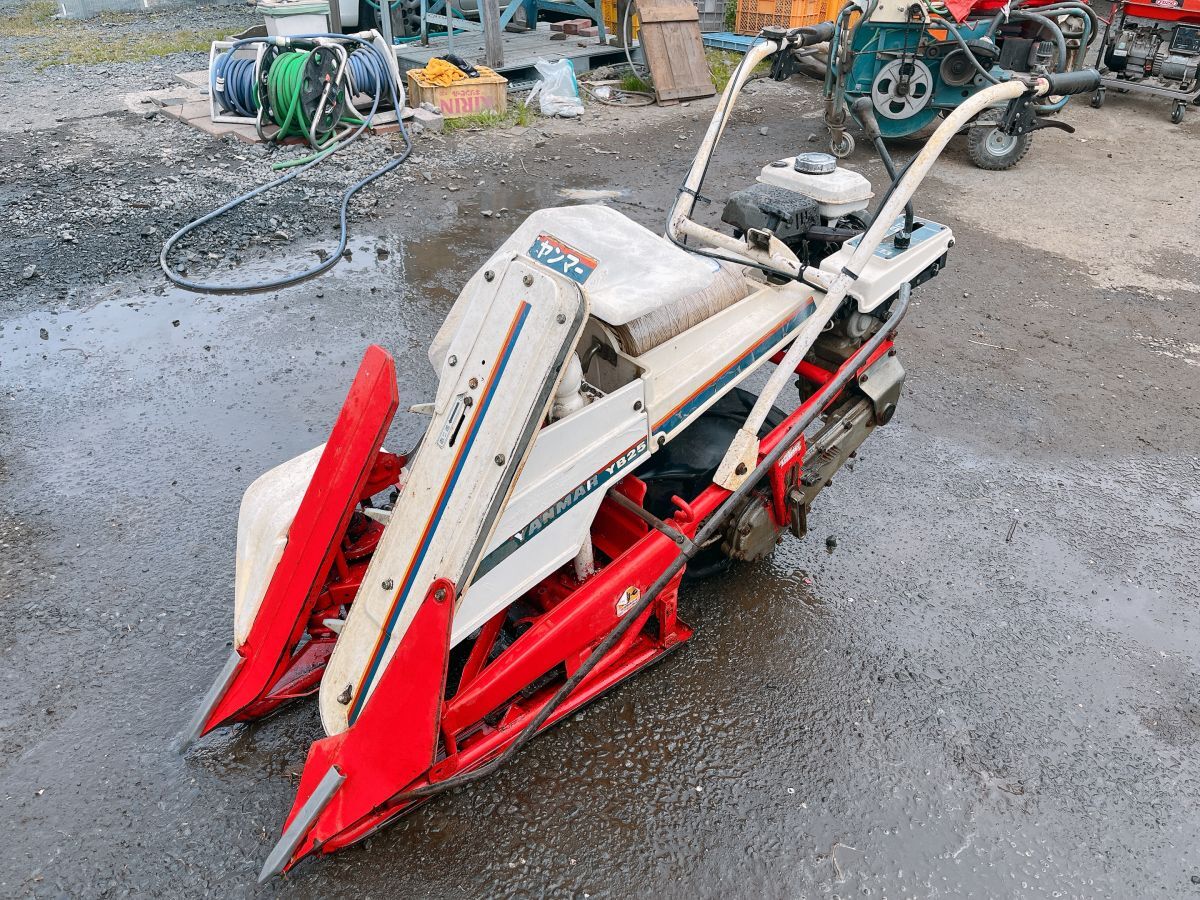 訳あり YANMAR ヤンマー 結束型 動力刈取機 YB250 YB25 バインダー 1条刈り 1輪 3馬力 農機具 稲刈り 茨城県常陸大宮市 0319ら2 I外 西