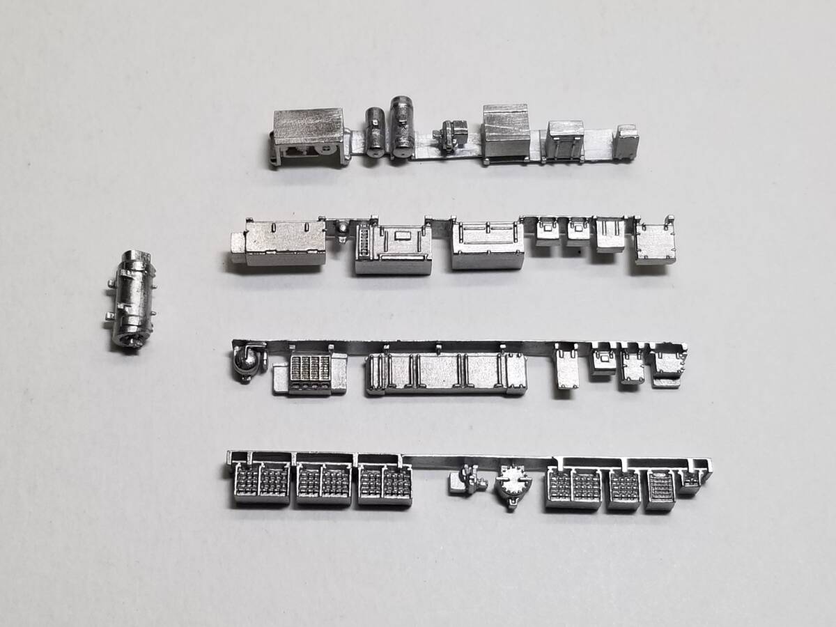 ことでん 1070形 床下（京急旧600形） メタルパーツ