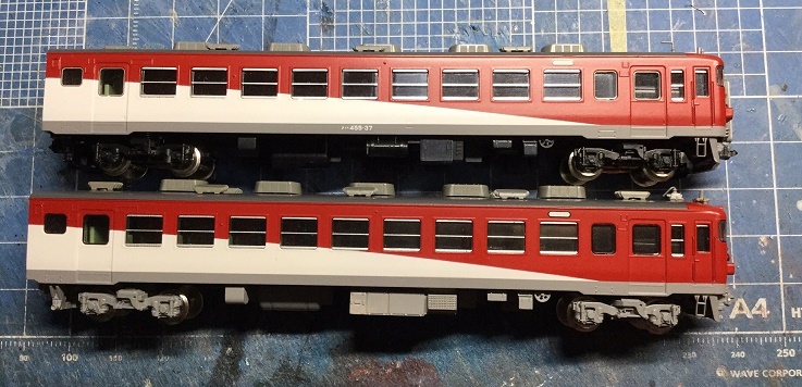 クハ455 東北更新SIV　メタルパーツ