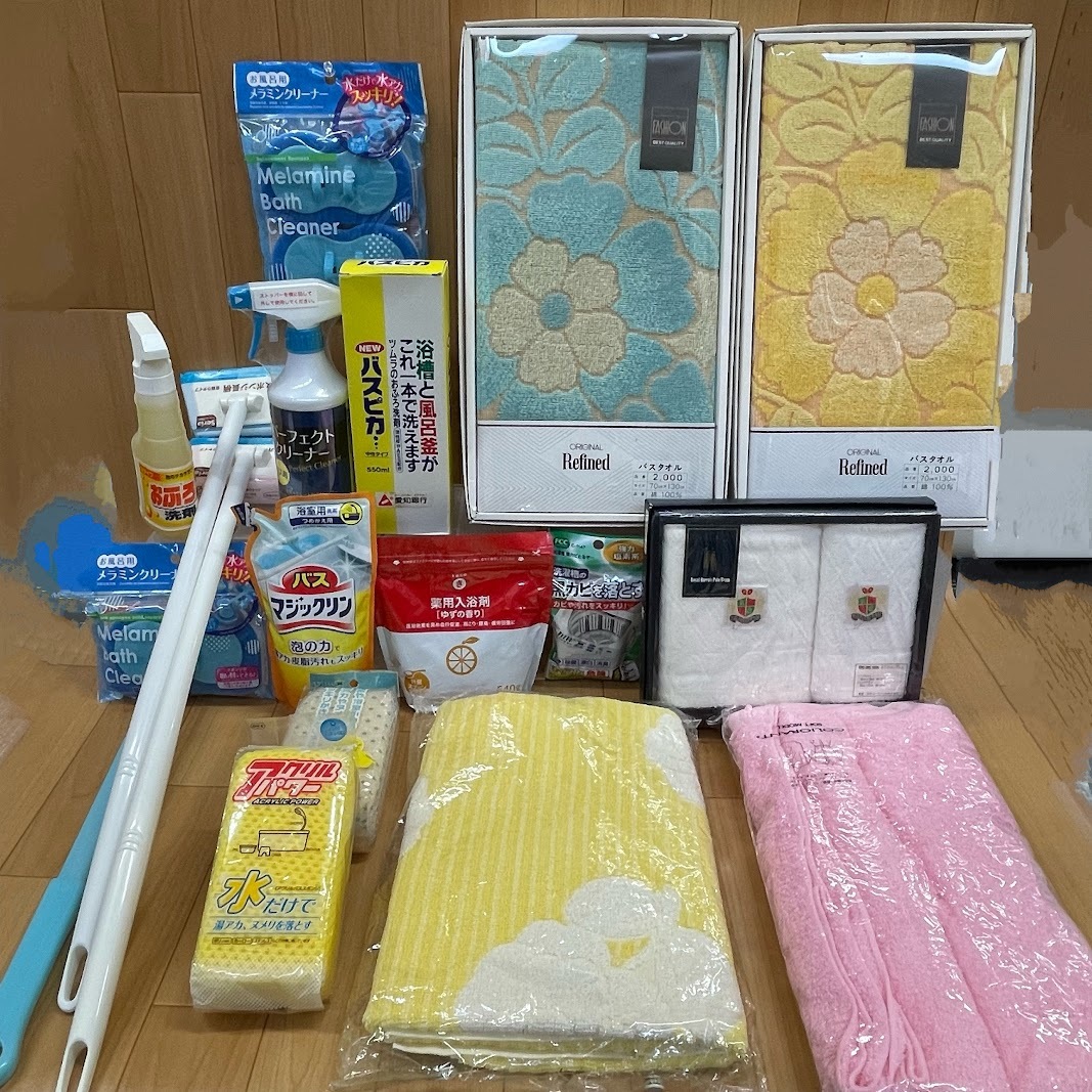 【B884-3】バス用品 バスタオル フェイスタオル など まとめ売り