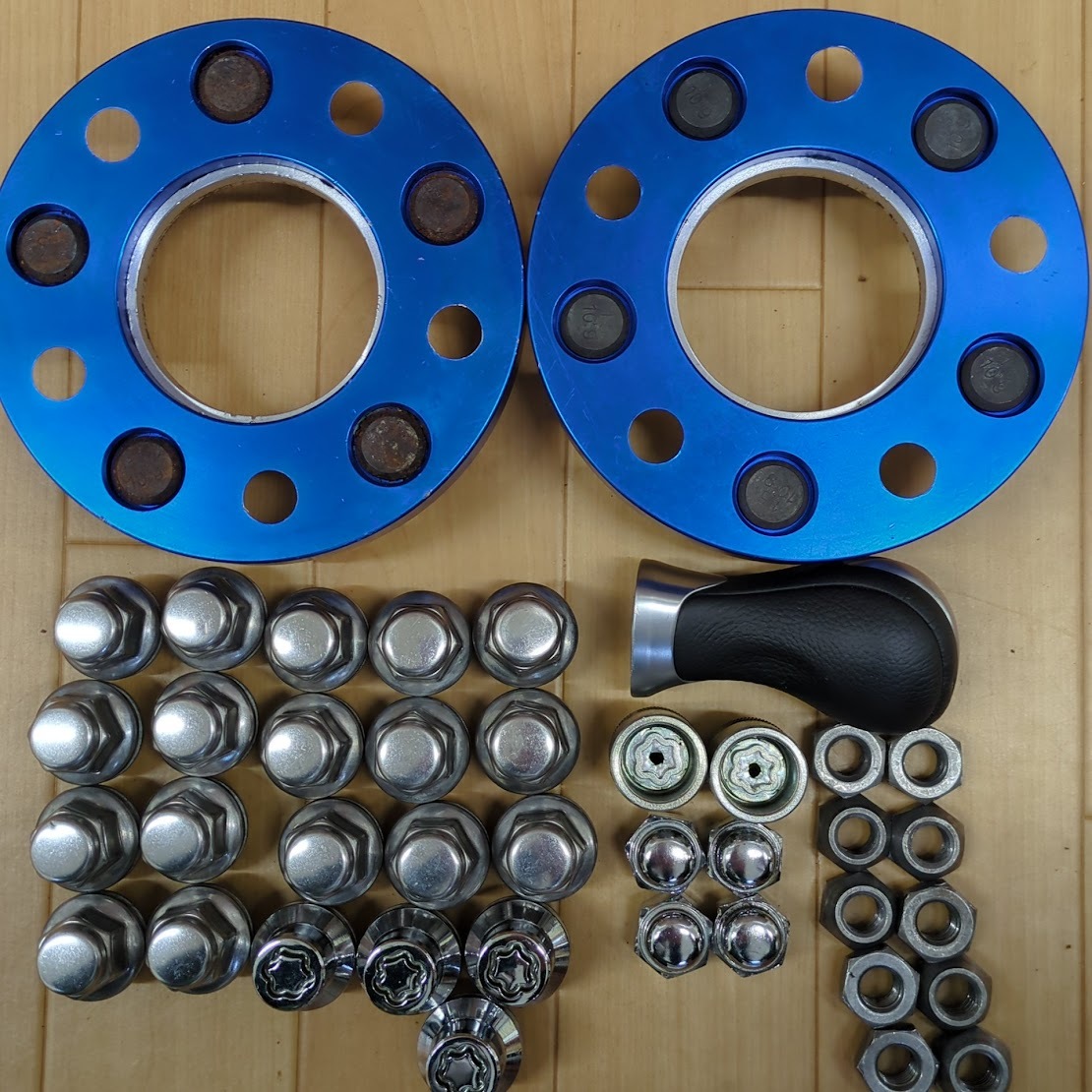 【B818-3】ワイドトレッドスペーサー ホイールナット ホイールロックナット など まとめ売り