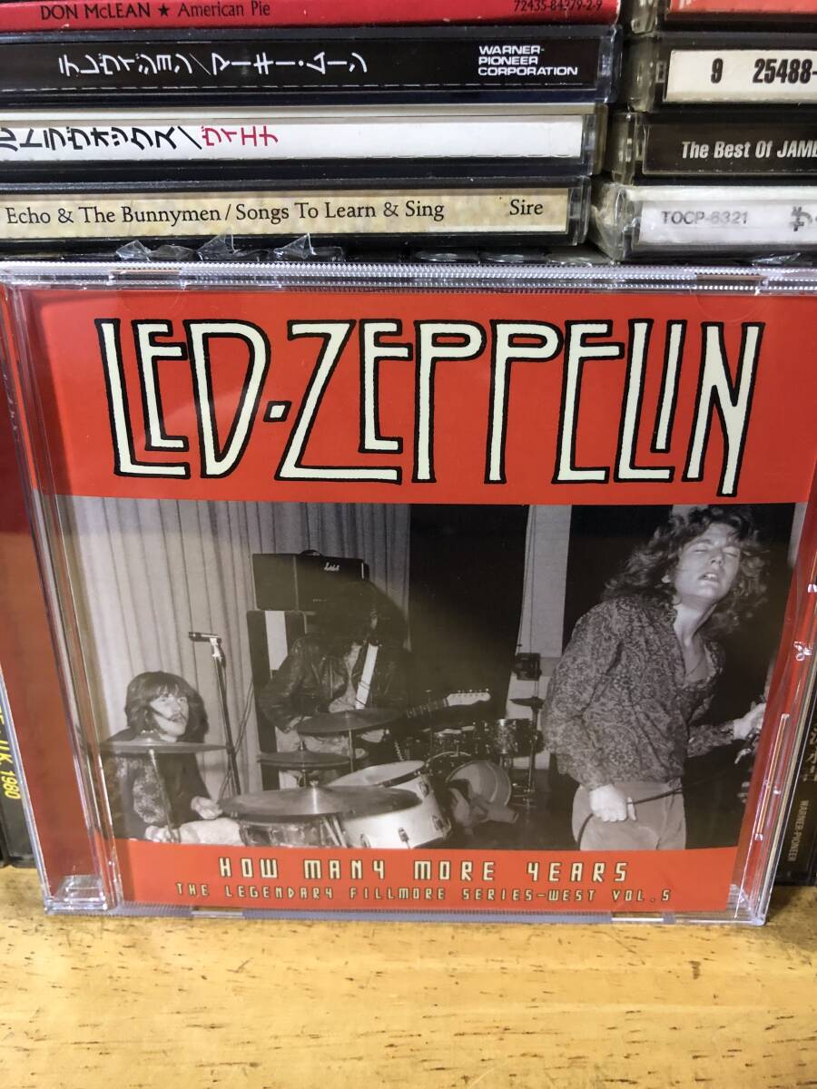 LED ZEPPELIN / HOW MANY MORE YEARS THE LEGENDARY FILLMORE SERIES-WEST VOL.5 empress valley 69年1月フィルモア公演 