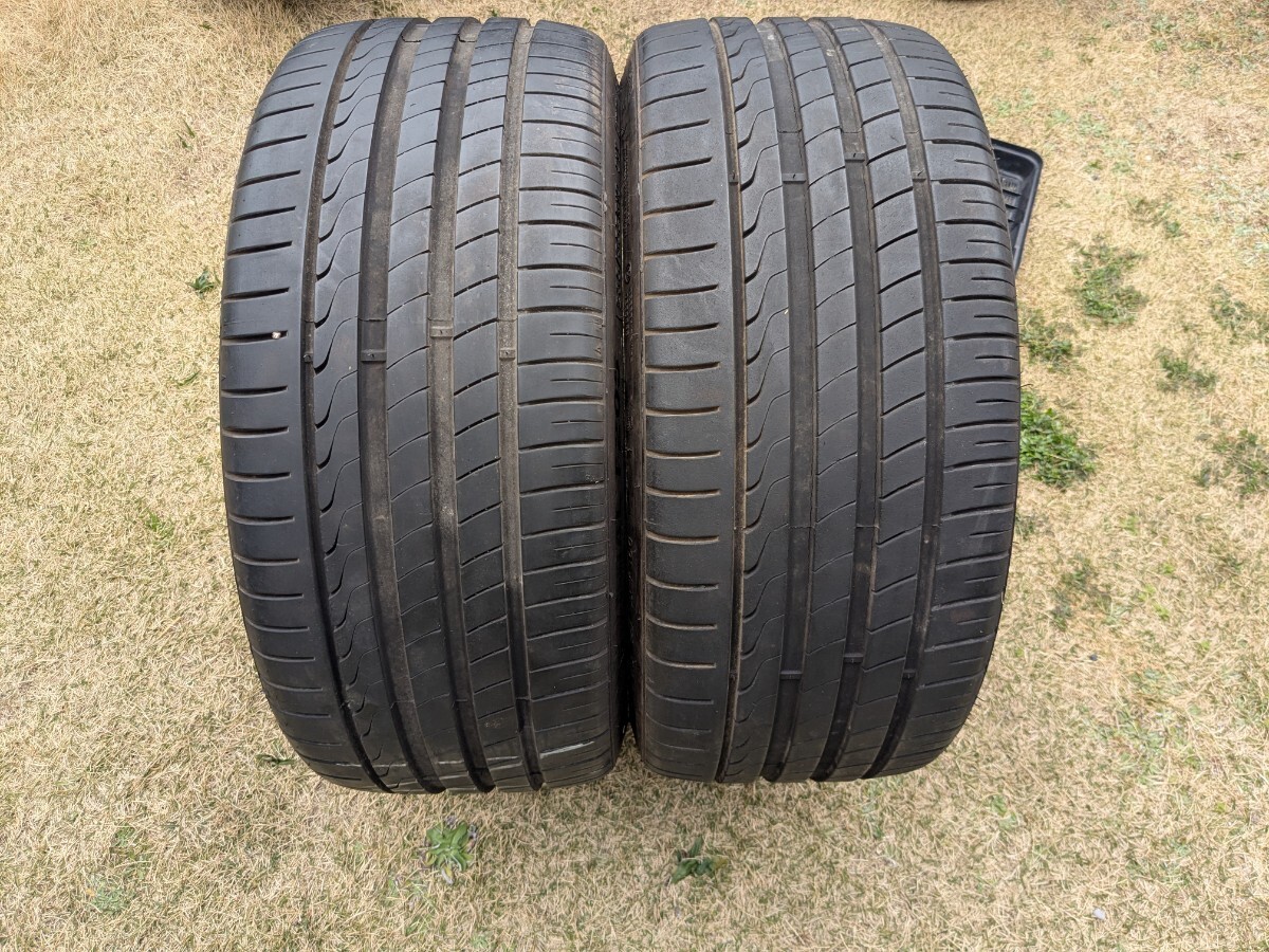 235/35R19 2本 MINERVA ミネルバ 22年製 バリ山 アルファード ヴェルファイア プリウスα エスティマ マークX クラウン オデッセイ 