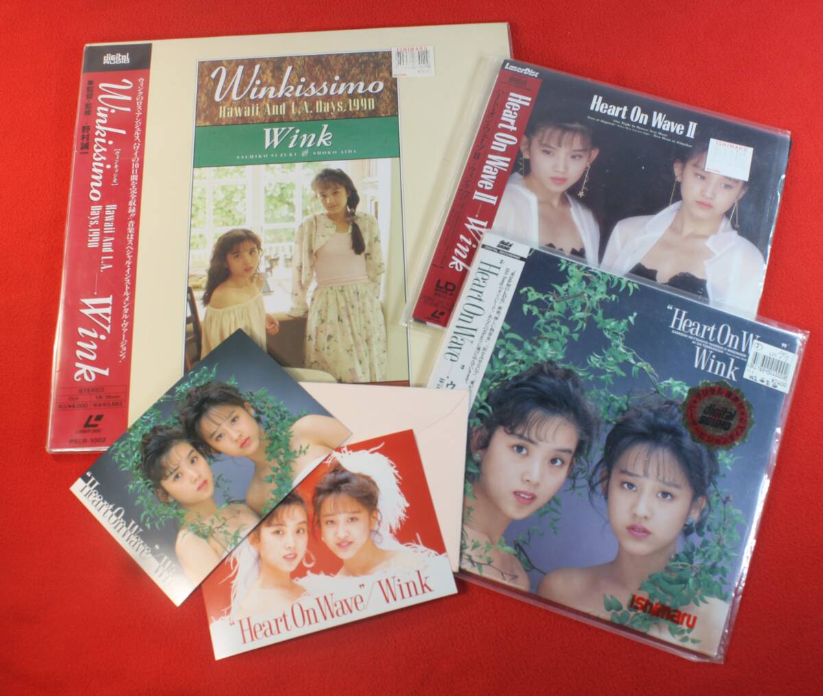Wink　ウィンク　レーザーディスク　LD　LDシングル　セット売り　