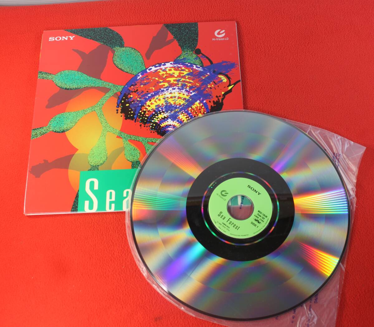 希少　ハイビジョンld　Seaforest　ケルプの海　SONY　00MW-0013　Hi-visionLD　ハイビジョンレーザーディスク