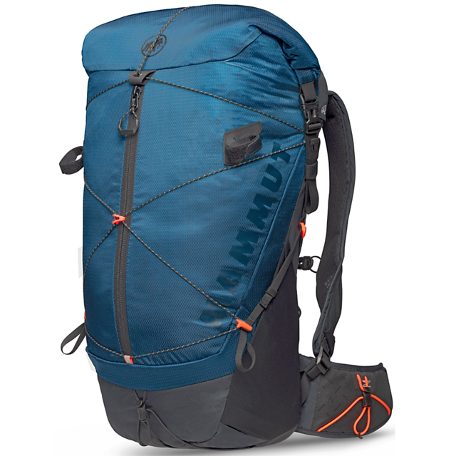 未使用 マムート デュカン スパイン 28-35 MAMMUT Ducan Spine 2530-00340 ハイキング バックパック リュック デイパック トレッキング 青