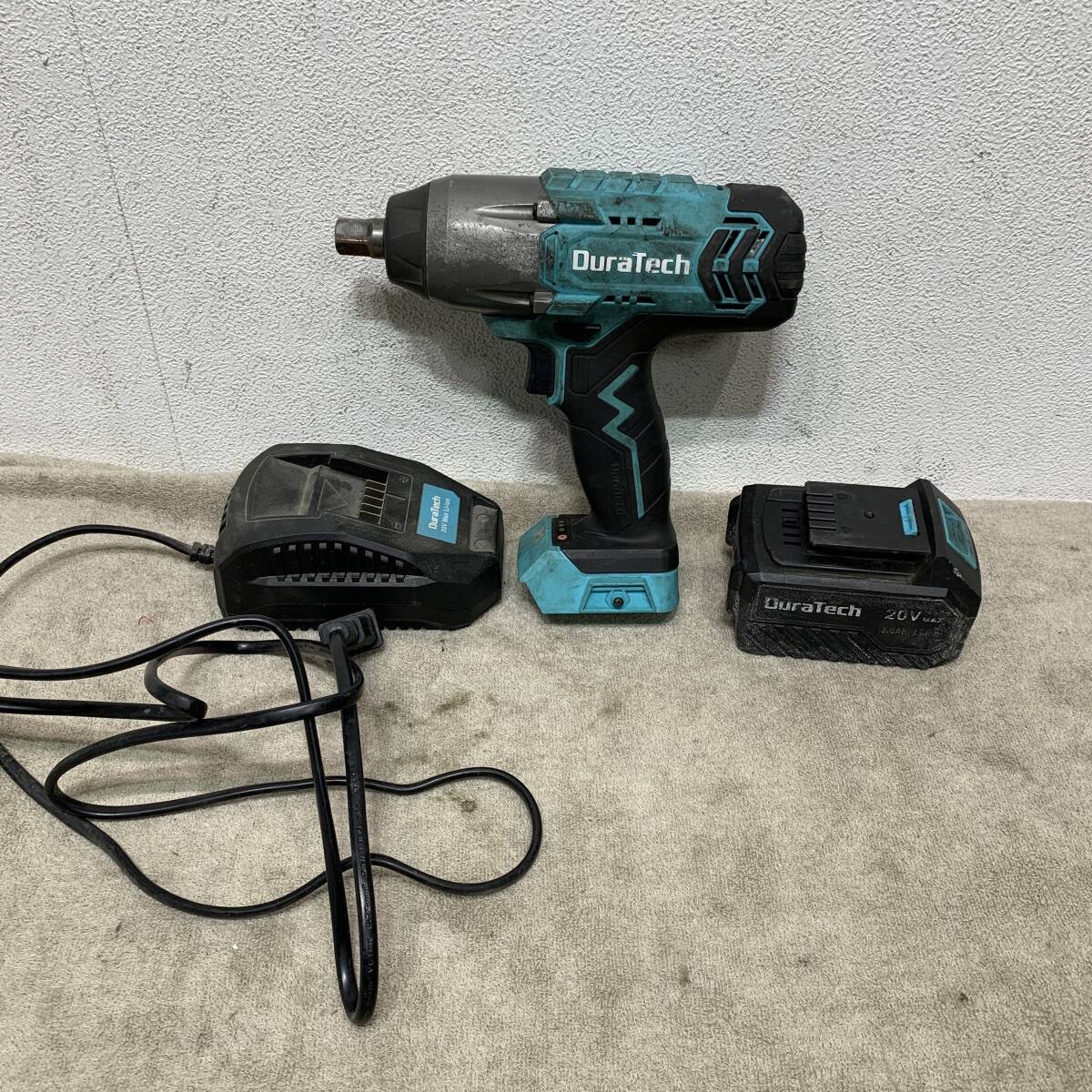 DuraTech　インパクトレンチ　電動インパクトレンチ　DT105072AJ　20V　充電式　コードレス　XZ4436