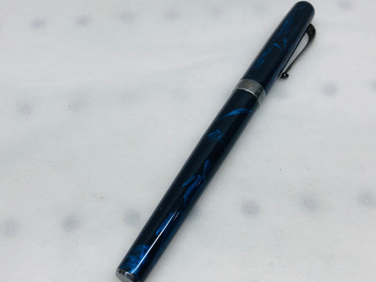 【筆記未確認品】Montegrappa モンテグラッパ 925刻 万年筆 ペン先 750 字幅F 文房具
