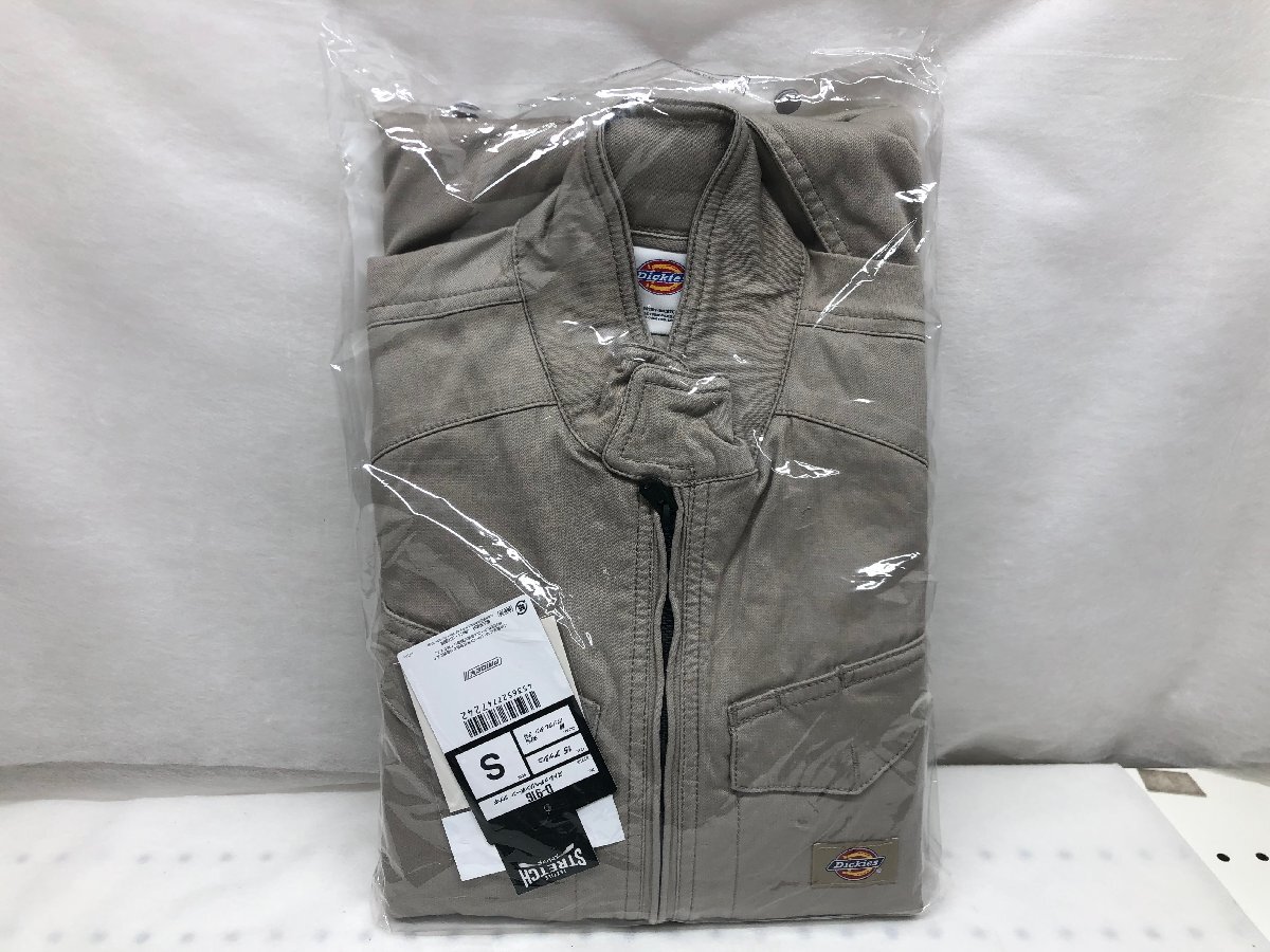 【未開封】Dickies ディッキーズ ストレッチヘリンボーン ツナギ　Sサイズ D-916 アッシュ