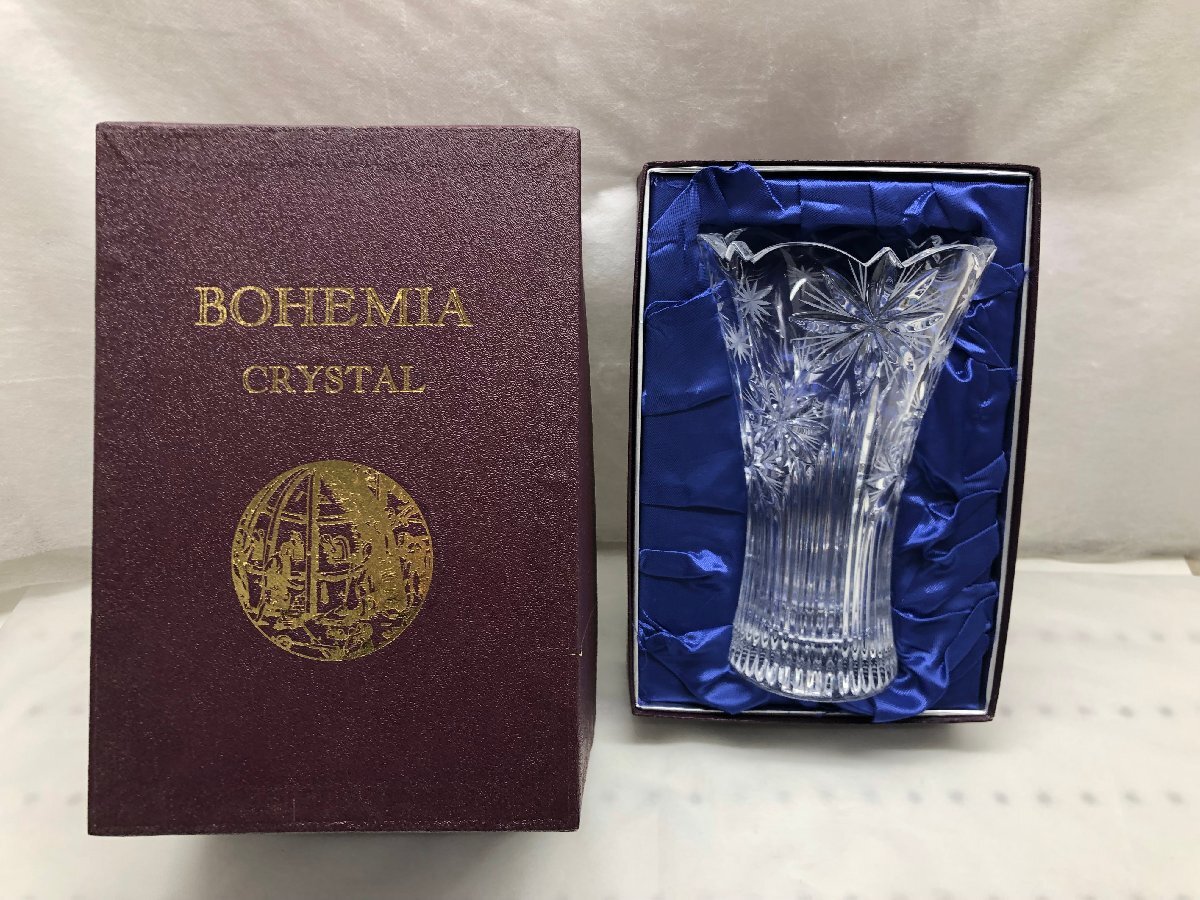 BOHEMIA CRYSTAL ボヘミアクリスタル 花瓶