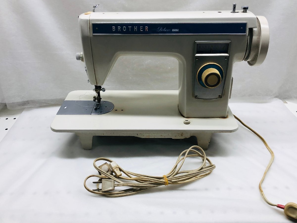 【通電確認品】brother ブラザー HA2-B150 Deluxe 150 ミシン 動作未確認品