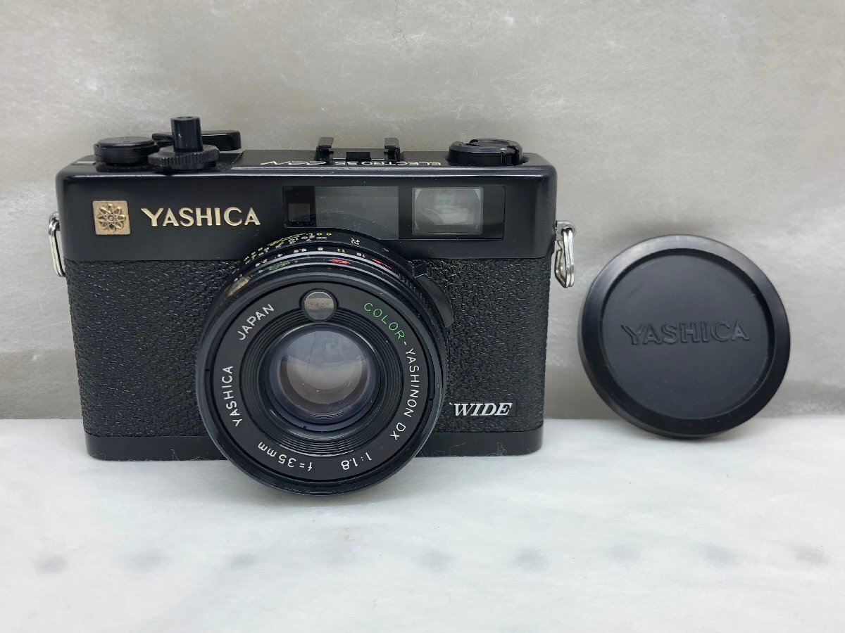【シャッター動作OK】Yashica ヤシカ エレクトロ ELECTRO 35 CCN WIDE レンジファインダー レンズ f＝３５mm 1:1.8 フィルムカメラ