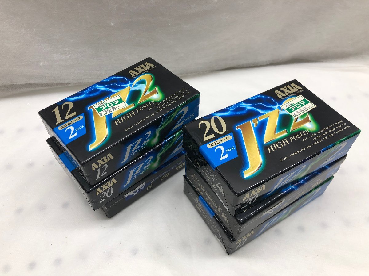 【未開封】カセットテープ まとめ AXIA 2パック×6 ハイポジ