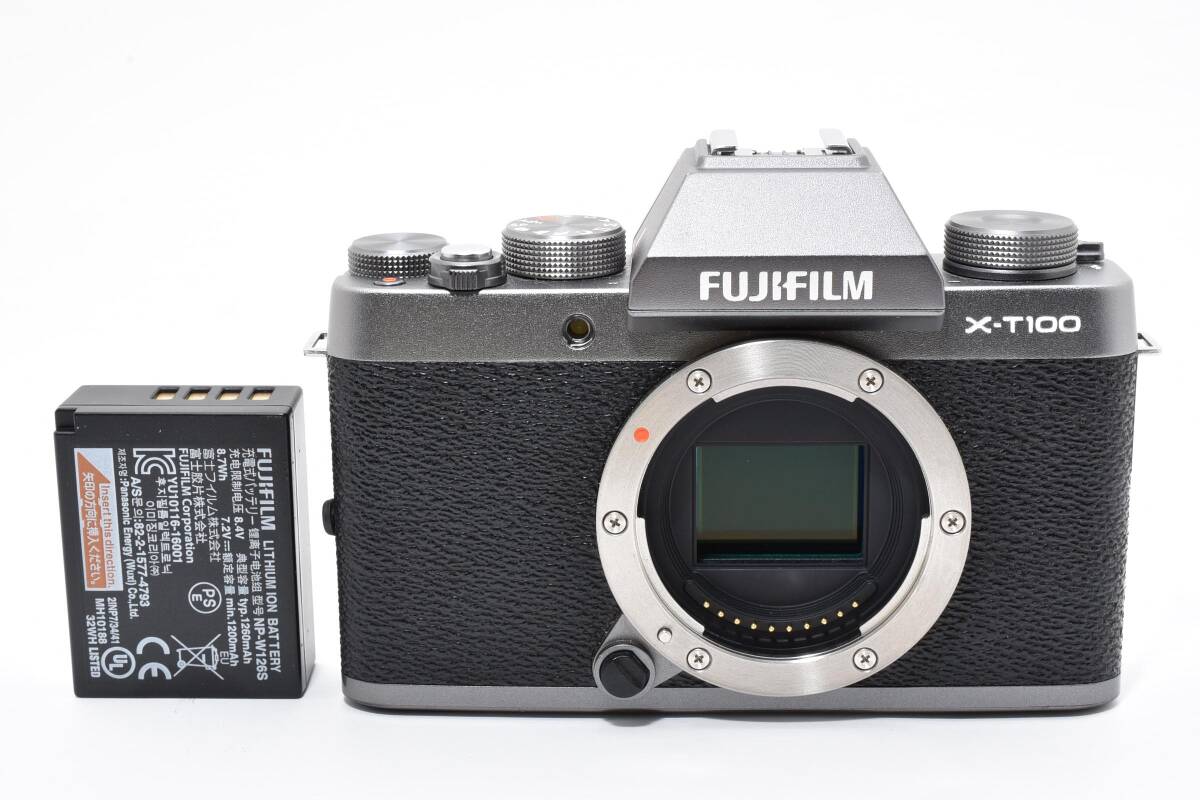 ★良品★ 富士フイルム FUJIFILM X-T100 ボディ SS664 #1257