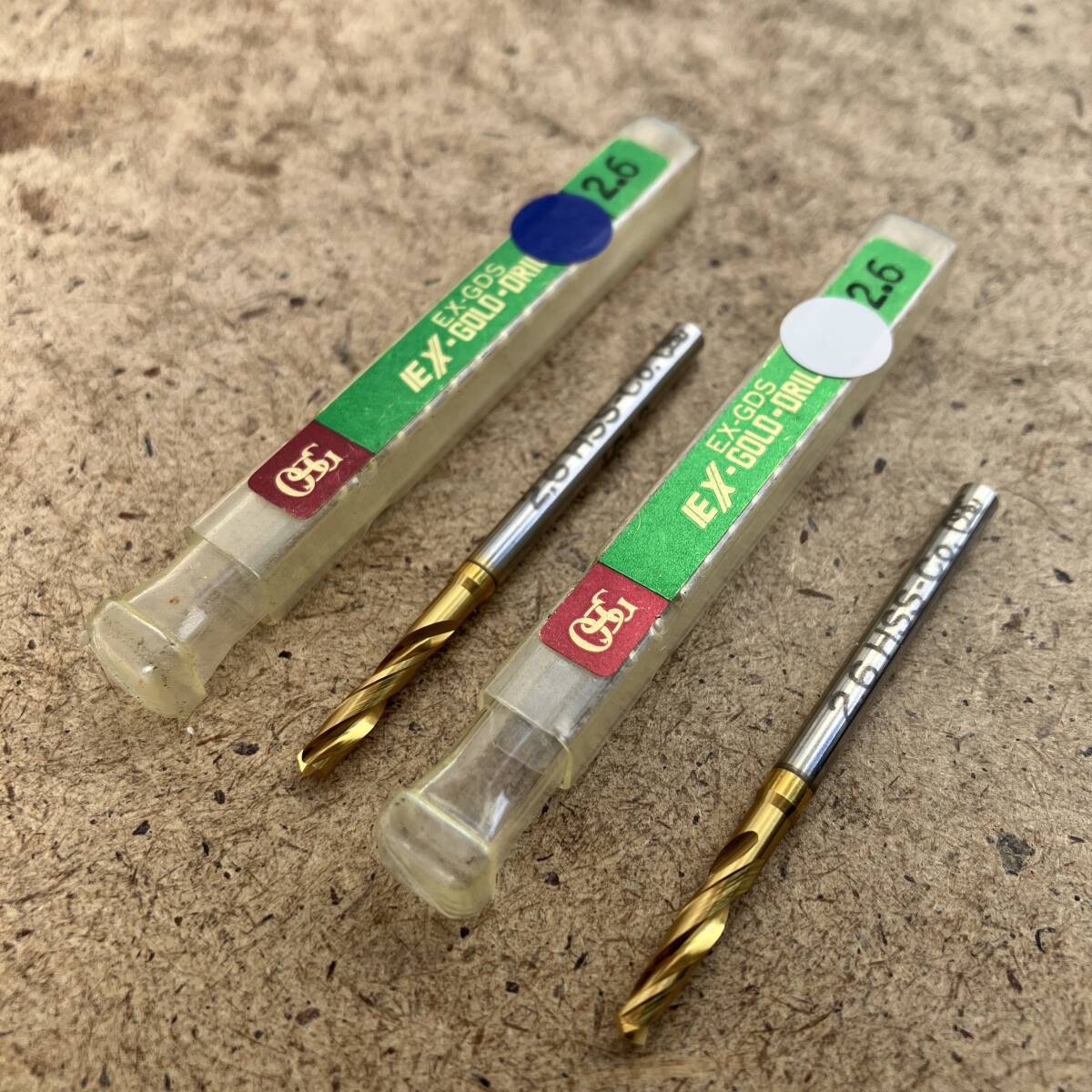 1円スタート 送料180円 エンドミル 2本セット オーエスジー OSG EX-GDS 2.6 未使用 ジャンク品【同梱不可】