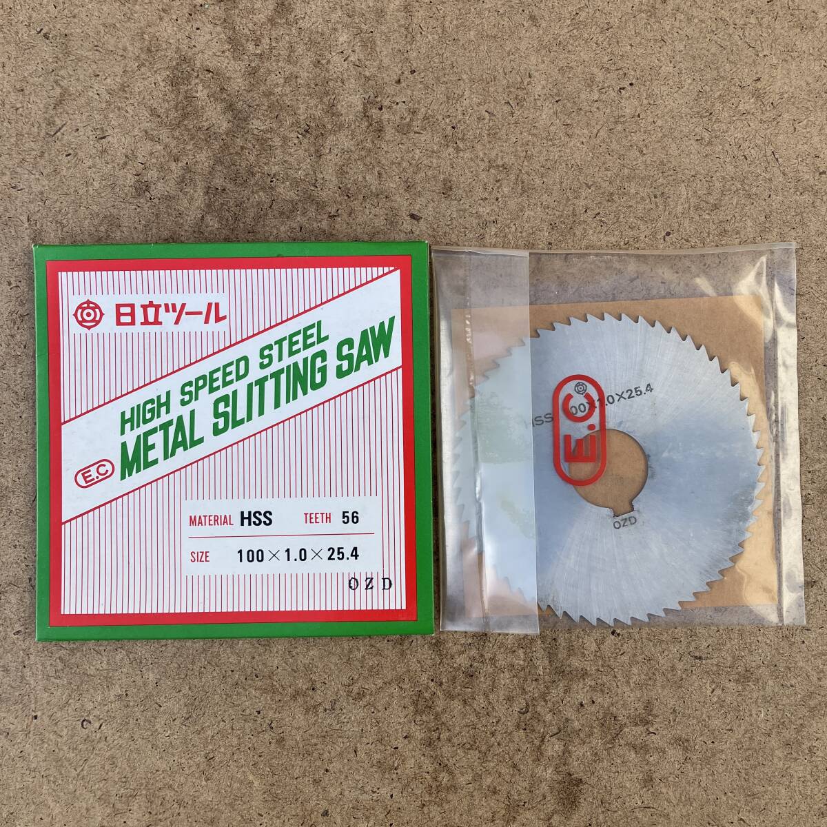 1円スタート 送料180円 メタルスリッティングソー METAL SLITTING SAW 1枚 日立ツール 100x1.0x25.4 ジャンク品 未使用【同梱不可】