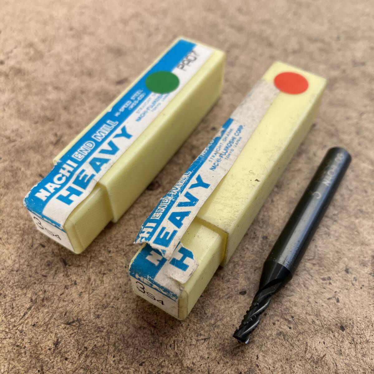 1円スタート 送料180円 エンドミル 2本セット NACHI ナチ 不二越 HSS-Co 3 S4 ジャンク品 未使用【同梱不可】