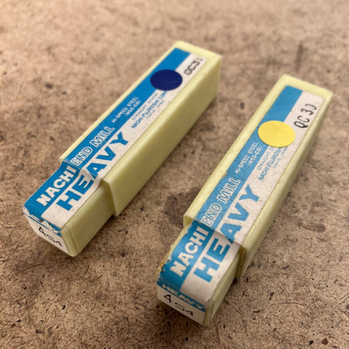 1円スタート 送料180円 エンドミル 2本セット NACHI ナチ 不二越 HSS-Co 4 S4 ジャンク品 未使用【同梱不可】