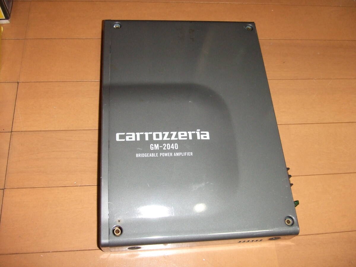 カロッツェリア　carrozzeria GM-2040 パワ－ リニア アンプ フィルタ－