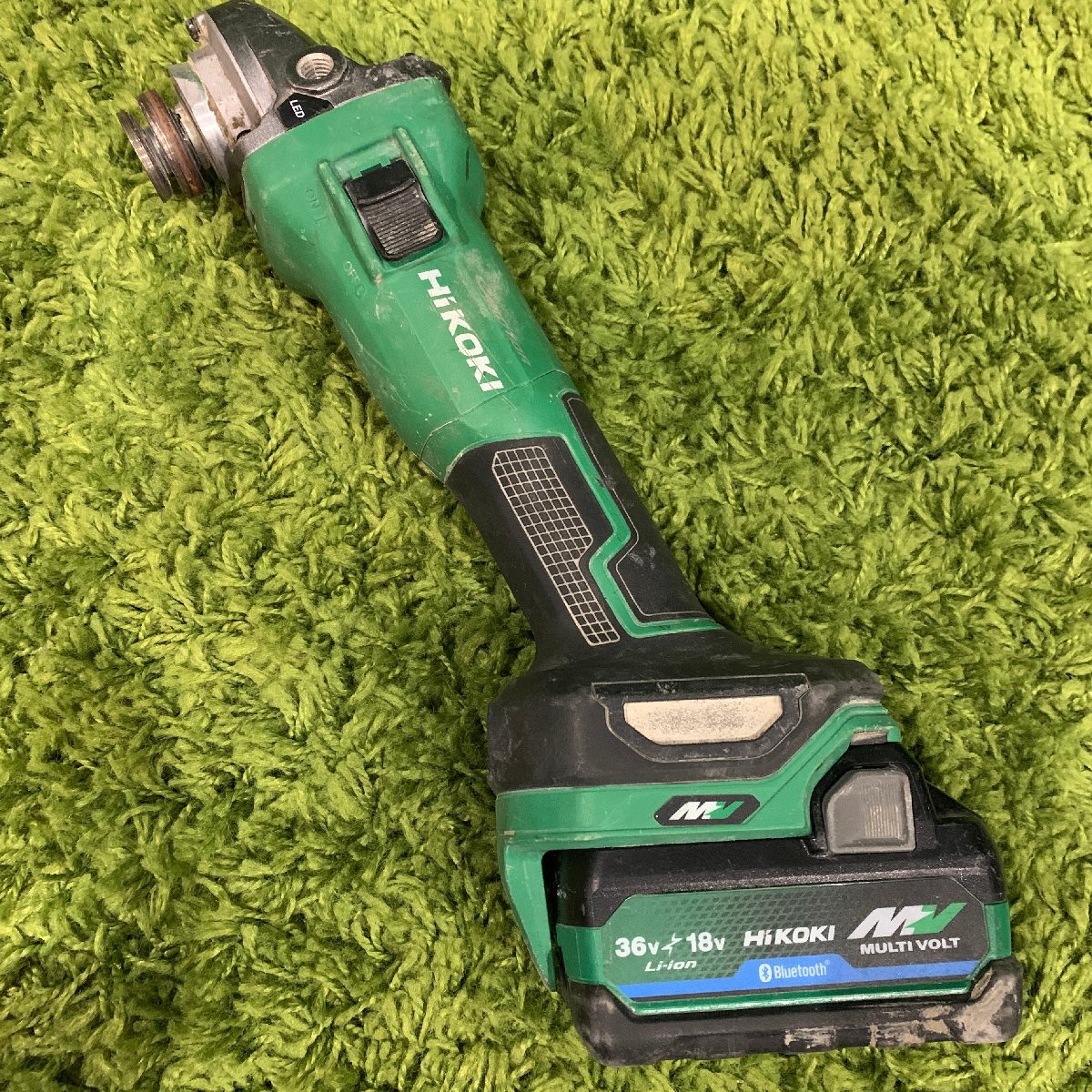 ☆☆☆ハイコーキ グラインダー G3610DC バッテリー付き!!☆☆☆:4