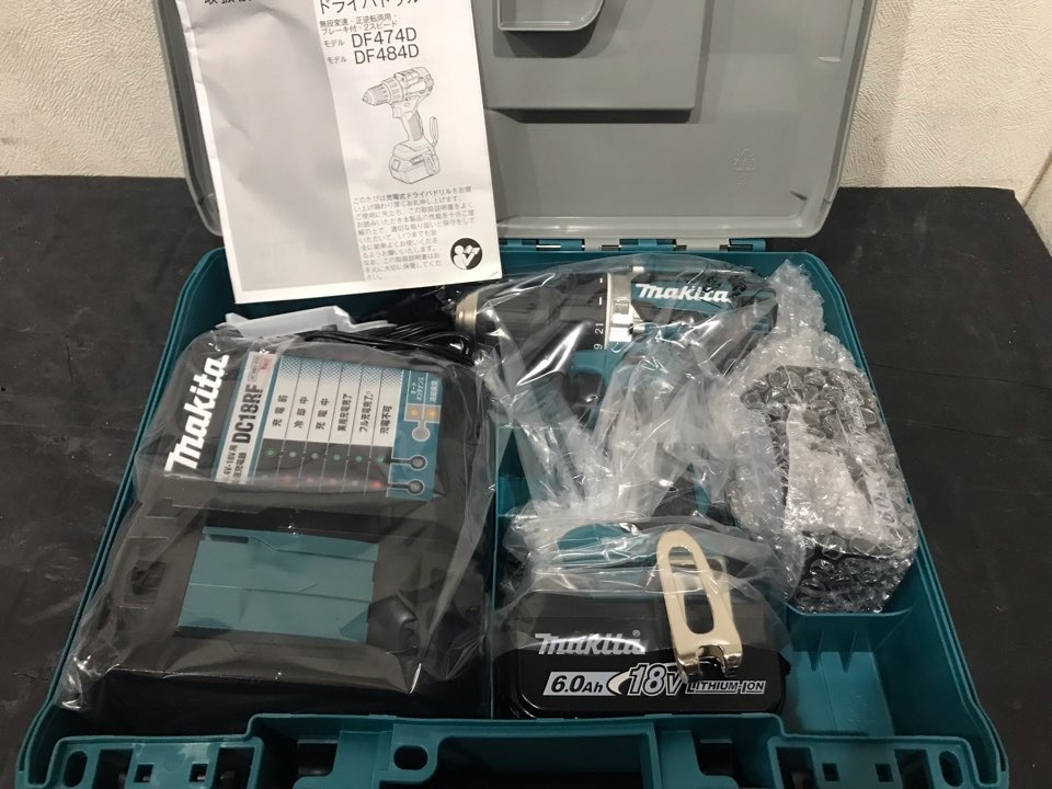 新品 最新型！ 充電式ドライバドリル DF484DRGX☆マキタ makita