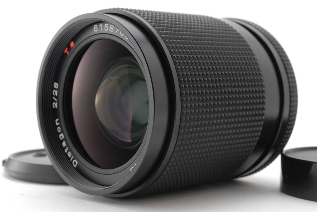 希少 極上美品 コンタックス CONTAX Carl Zeiss Distagon 28mm F2 MMG T* #7444