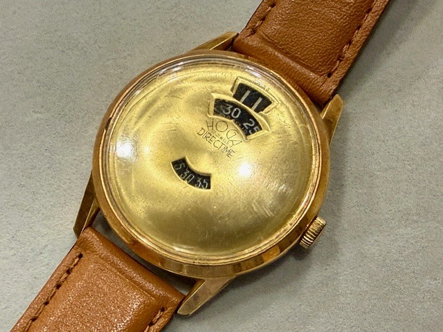 ホガ HOGA DIRECTIME 9038 ディレクタイム ジャンピングアワー 手巻式 ヴィンテージウォッチ USEDワケあり品