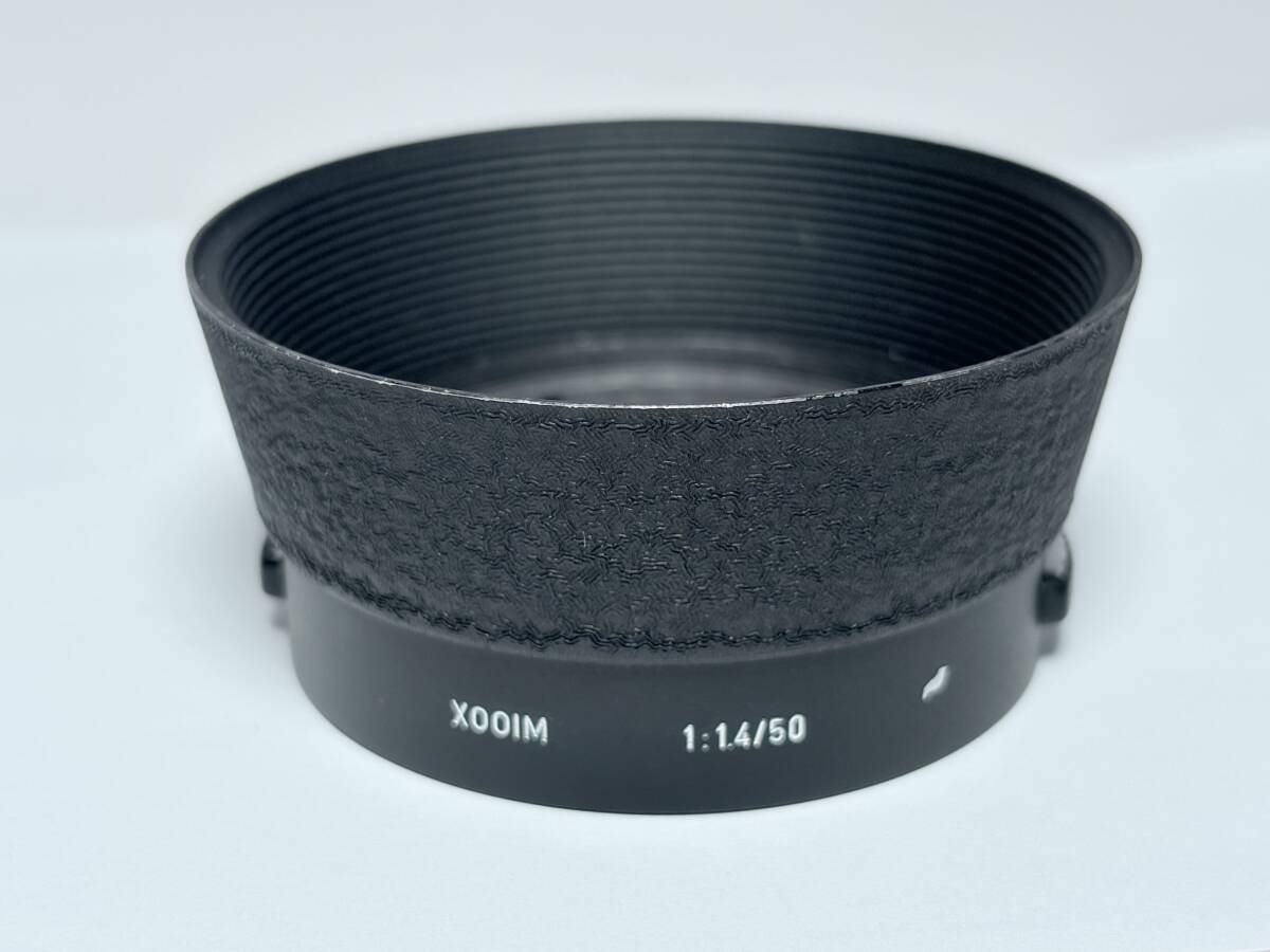 希少品 ライカ XOOIM SUMMILUX 50mm F1.4用 純正フード ブラック