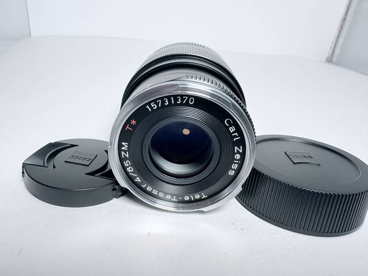 極上品 Carl Zeiss Tele-Tesser T 85mm F4 ZM ブラック
