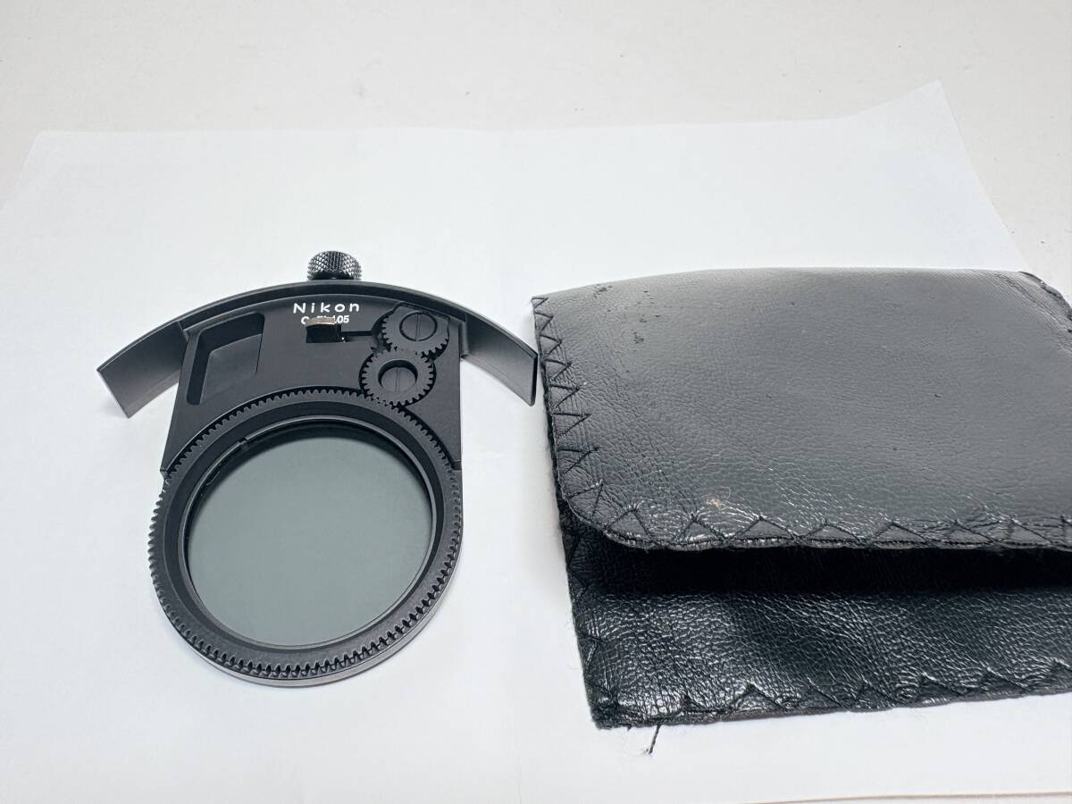 極上品 ニコン C-PL405 組み込み式円偏光フィルター
