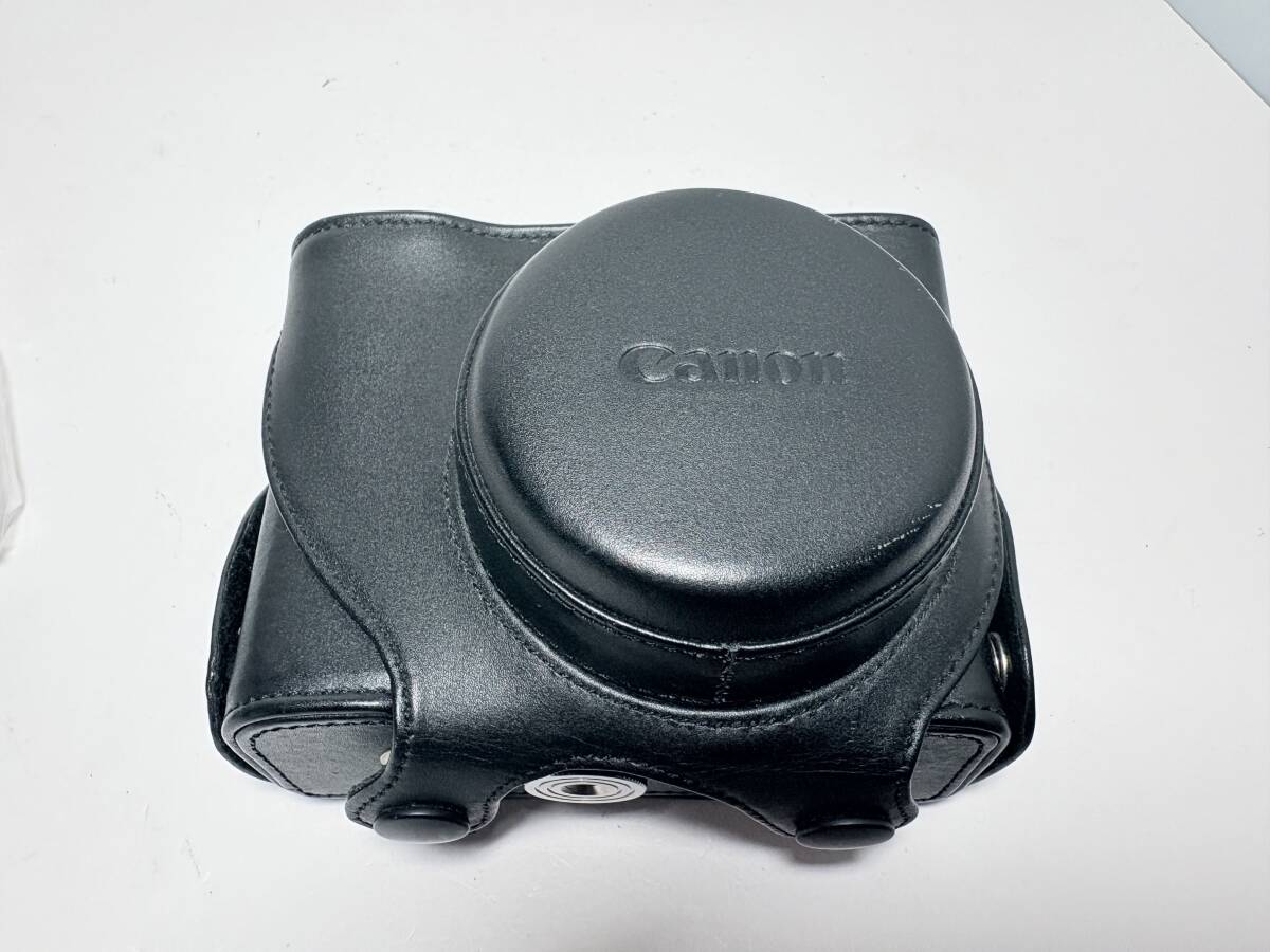 極上品 キヤノン PSC-G1 純正革ケース