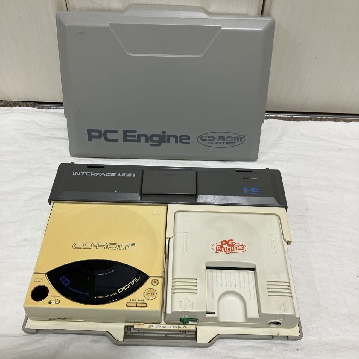 NEC IFU-30 インターフェースユニット本体 PCエンジン本体＋CD・ROM2本体 ソフト動作確認済 現状品 佐川急便80サイズ