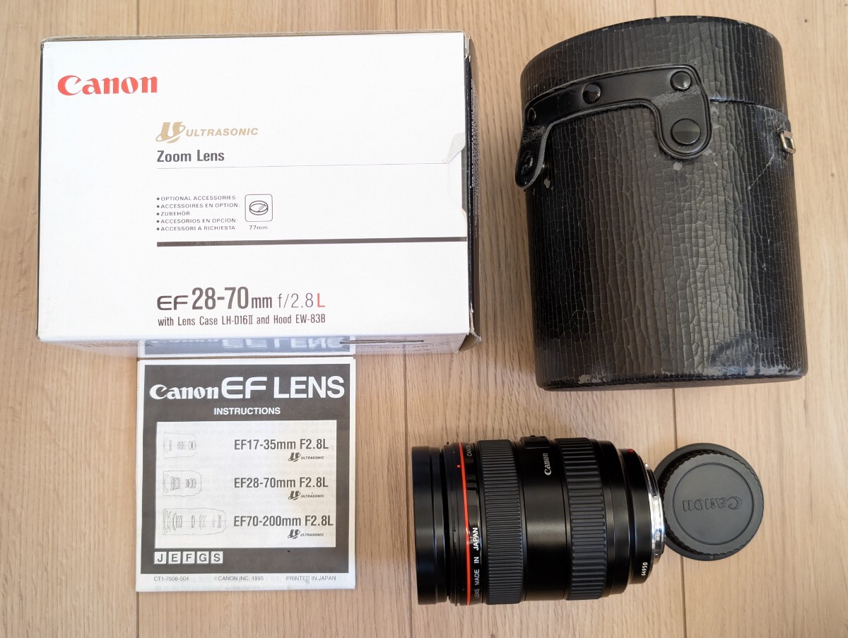 【箱付き】Canon EF 28-70mm F2.8 L USM ズームレンズ キャノン カメラレンズ