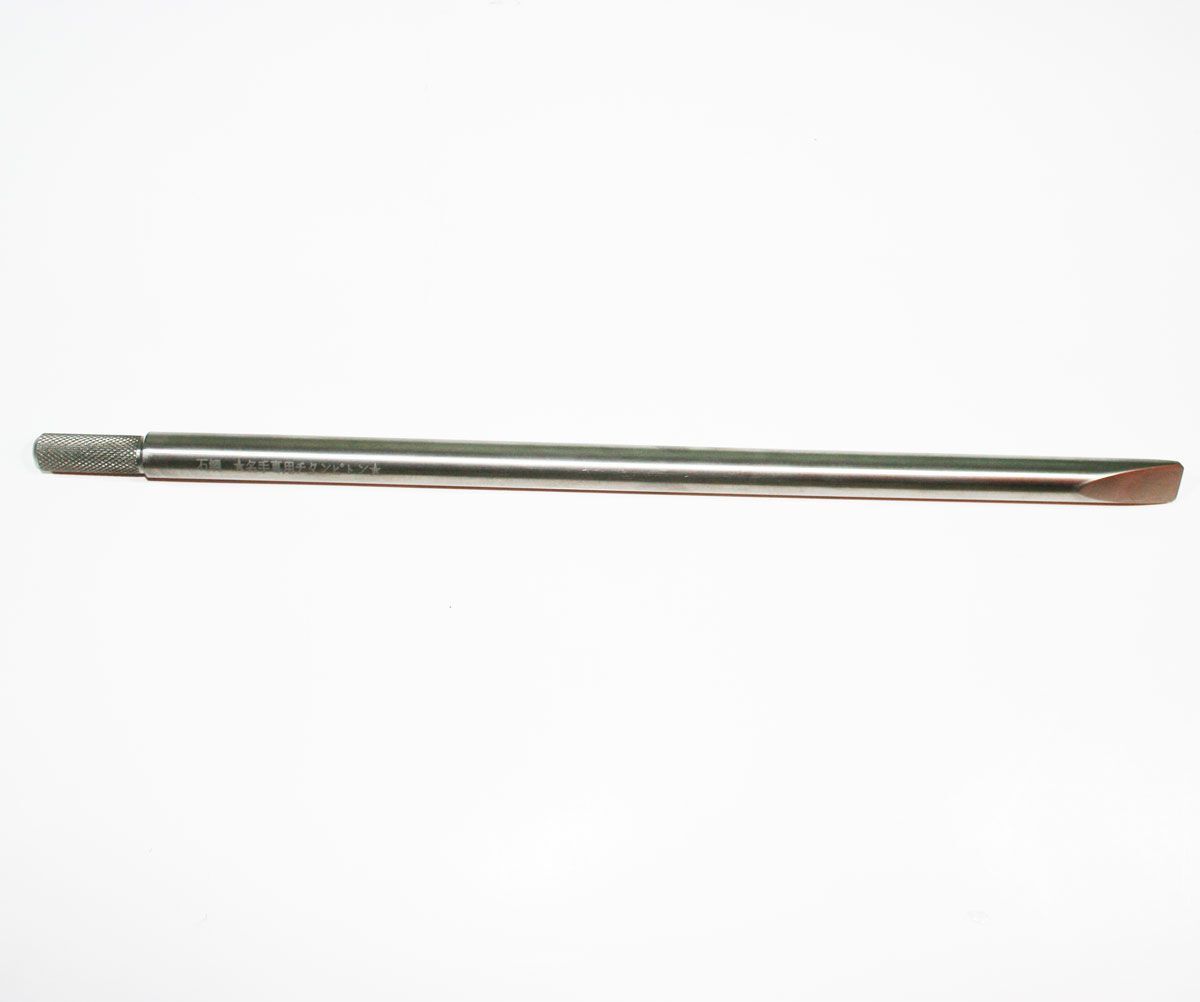 石鯛 底物 チタンピトン 竿掛け φ16mm 全長 50cm　ローレット部分の太さφ15mm