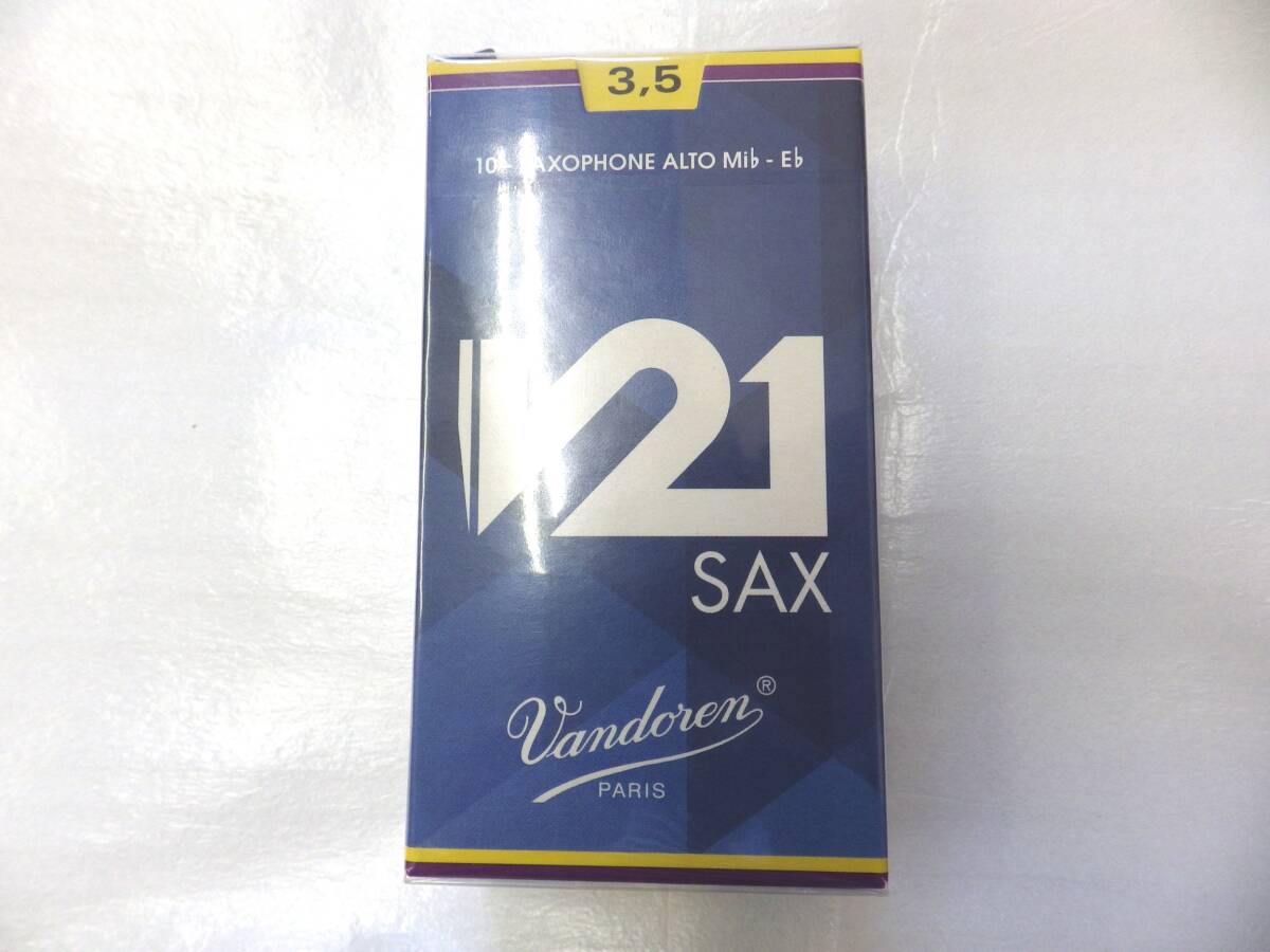 vandoren　バンドレーン　アルトサックスリード　V21　3.5　1箱