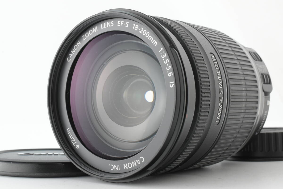 Canon EF-S 18-200mm F3.5-5.6 IS 高倍率ズームレンズ 手ブレ補正 EF-Sマウント 動作確認済 EF-1834