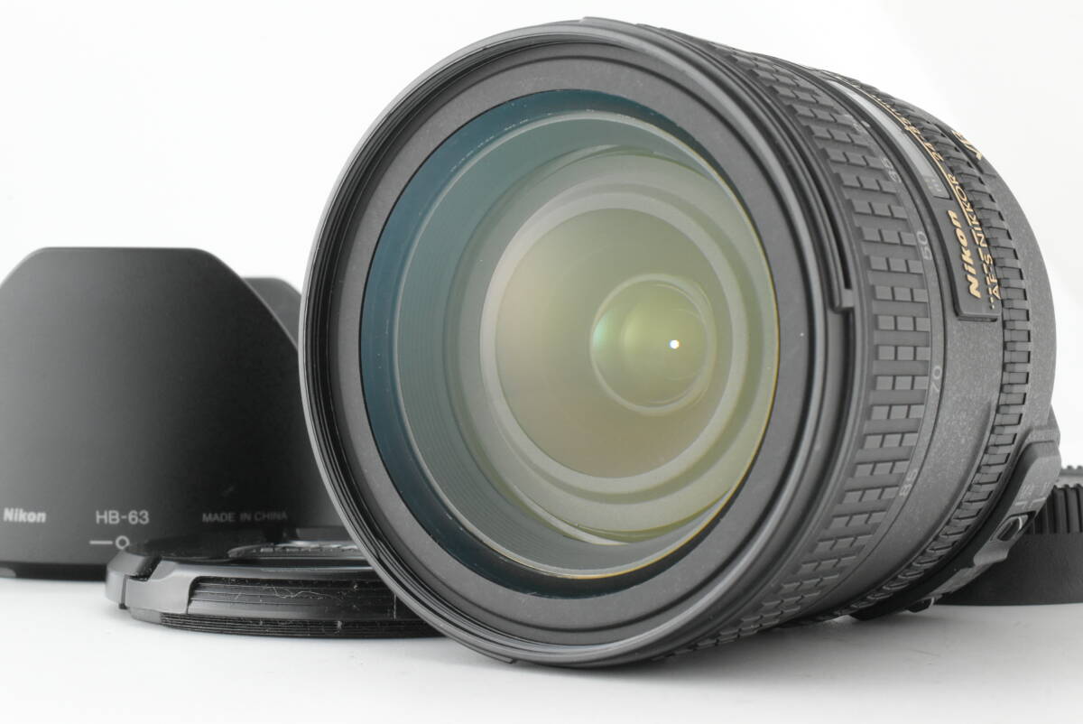 【美品】Nikon AF-S NIKKOR 24-85mm F3.5-4.5G ED VR 標準ズームレンズ 手ブレ補正 Fマウント 動作確認済 EF-1862