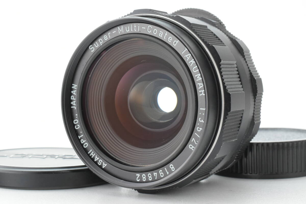 Pentax SMC Takumar 28mm F3.5 広角レンズ M42マウント MF 動作確認済 EF-1881