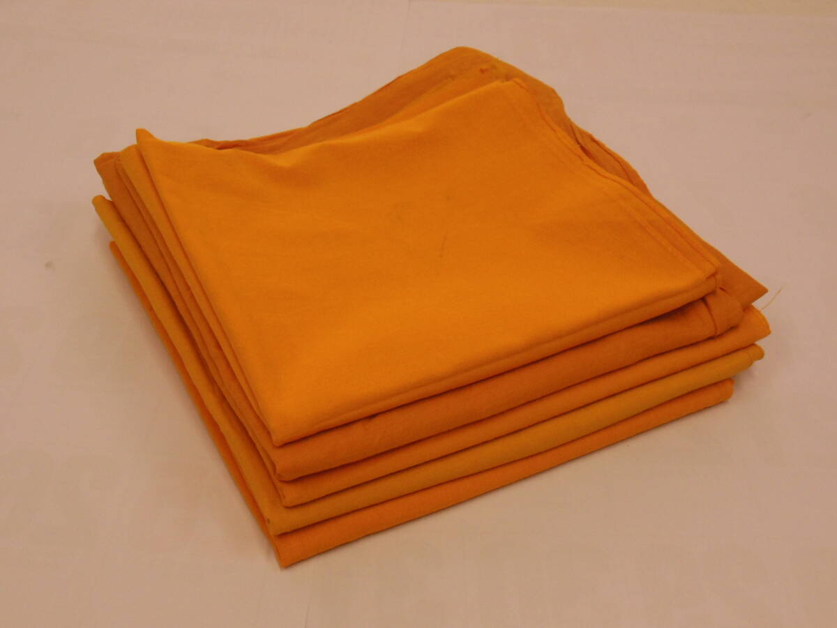 うこん　ウコン　風呂敷　衣装包み　5枚セット　難あり品　中古