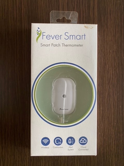 ワイヤレスで体温をモニタリングし、スマホに送信する体温計「フィーバー スカウト」　Fever Smart