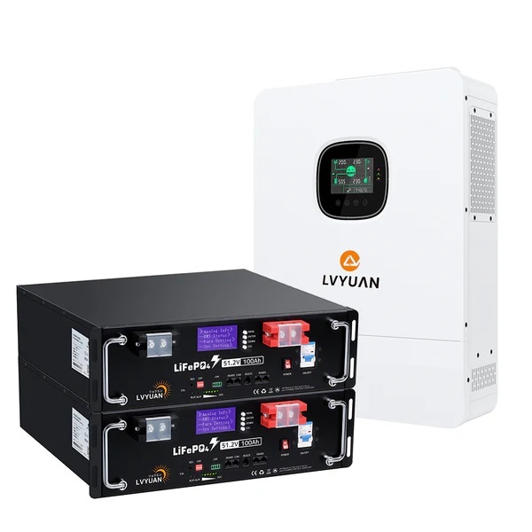 新品 ハイブリッド蓄電システム 単相3線式 AC6500W出力 蓄電量10.24KWH 100V / 200V対応 （ラック型）UPS機能搭載 BMS保護 Yinleader