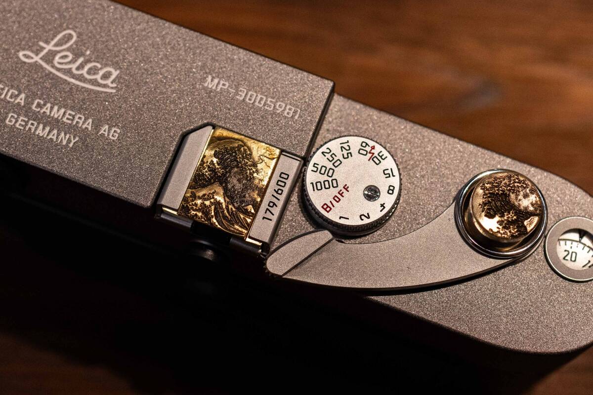 tz銅製　ホットシューカバー、 レリーズボタンTRセット、ラバーリング付き　Leica Q3 M11 M10 MP M3 Nikon Zf DF FUJI X-T5 X100VI富士