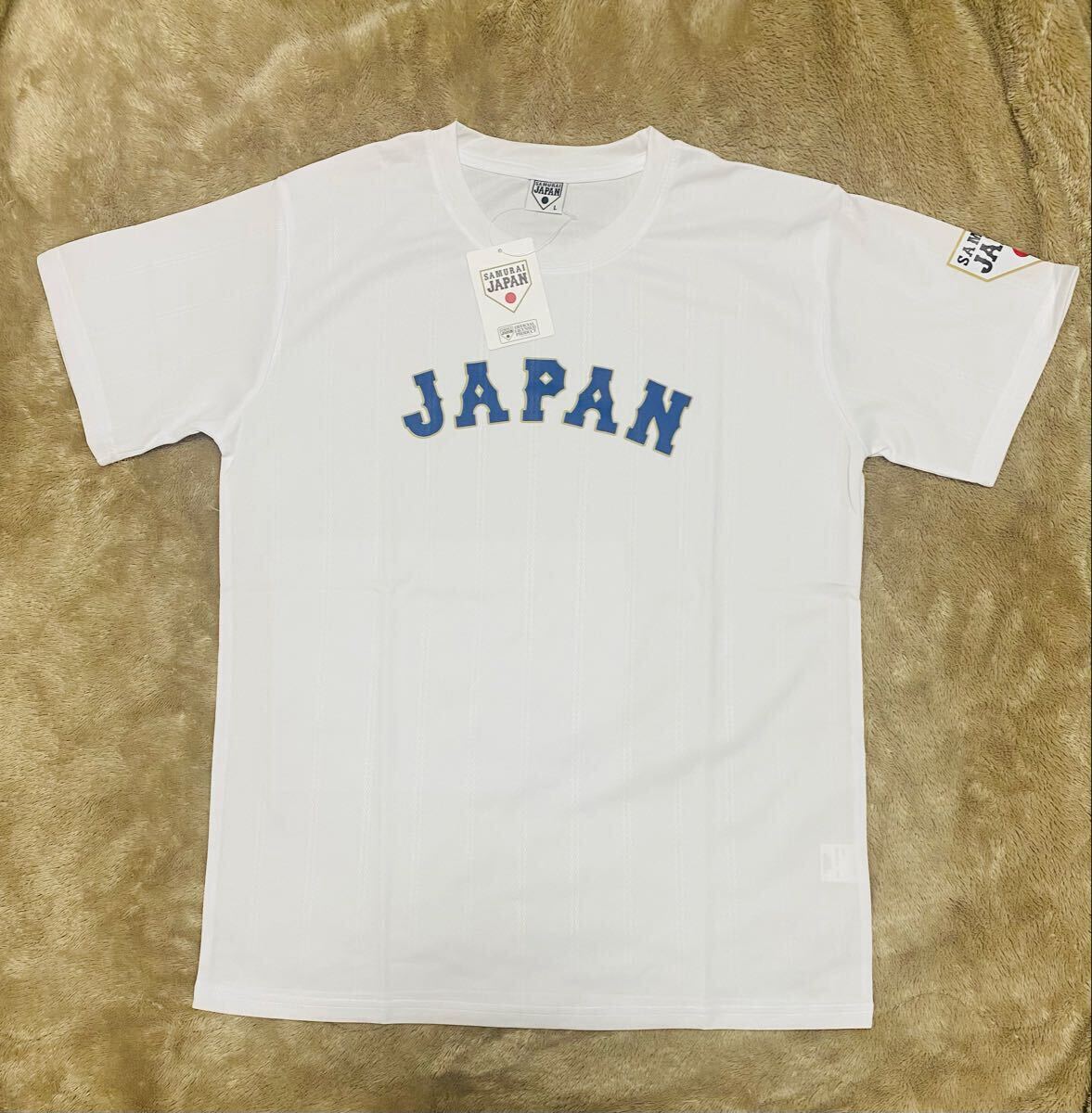 【新品】ワークマン　 侍ジャパン半袖Tシャツ　Lサイズ　① WBC