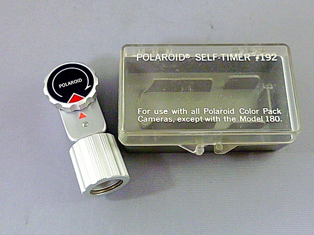 レア☆ポラロイド POLAROID SELF-TIMER Type 192 セルフタイマー 動作確認済 良品 元箱付
