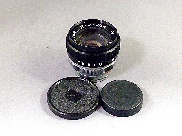 レア☆旧ソ連製 HELIOS-103 1.8/53 確認済 良品 旧コンタックスマウント キーウ・アーセナル製 キャップ付