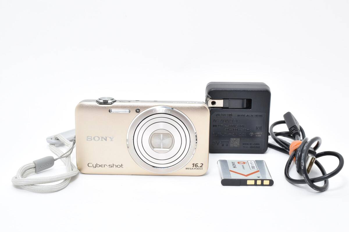 《 美品 》ソニー　SONY Cyber-shot DSC-WX30 ゴールド　＜ 動作確認済み ＞　＃Y24M2686S-5