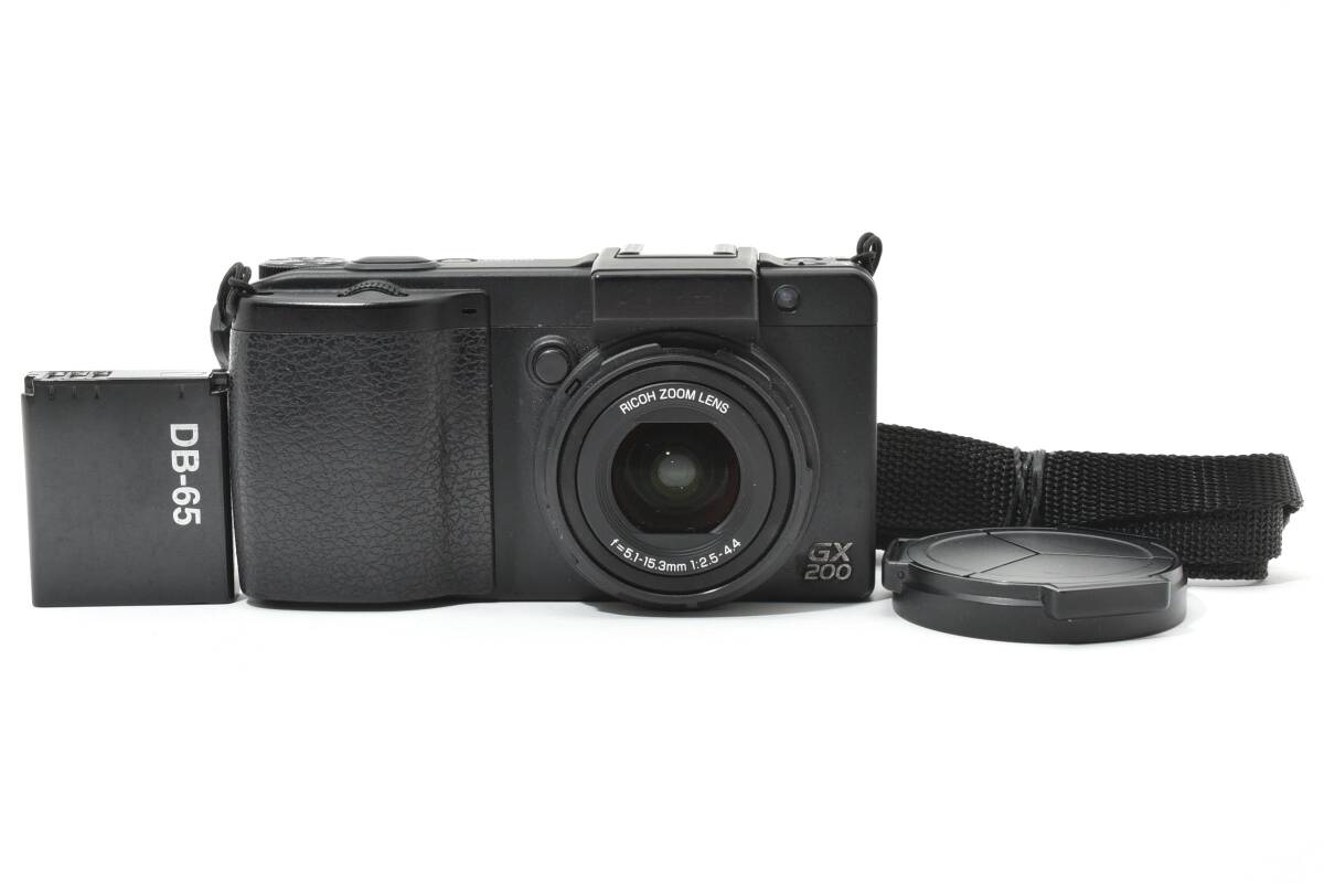 リコー　RICOH GX200 ≪S数2395回 動作良好 自動開閉式レンズキャップ付属≫ ＃A519-1503M00861519