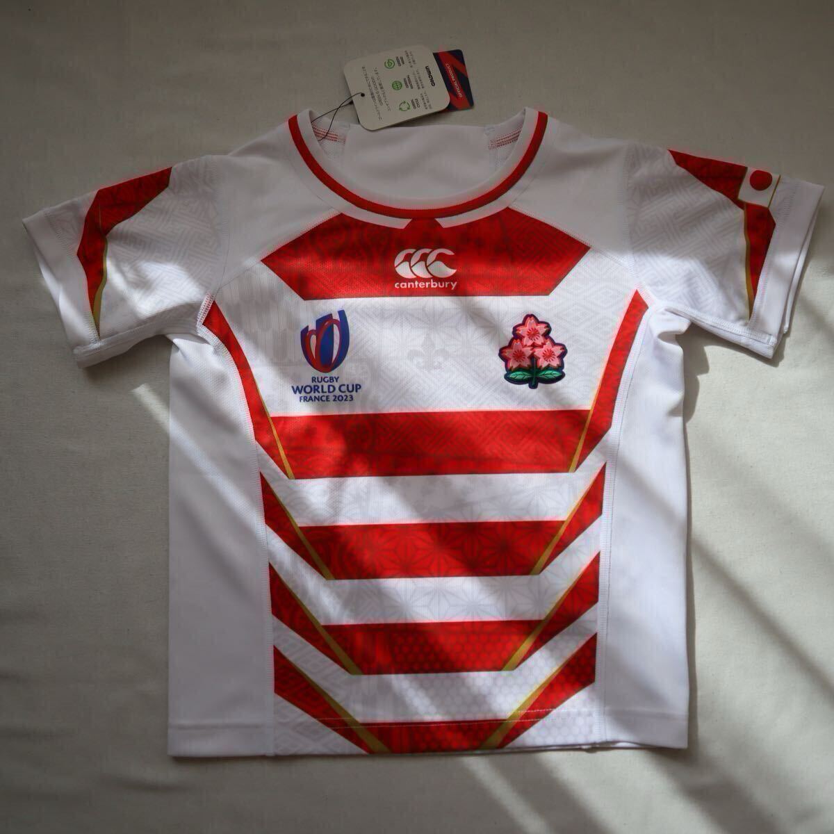 カンタベリーラグビー 日本代表 レプリカ ジャージ ユニフォーム ホーム RWC2023 RGJ33982WC ジュニア140